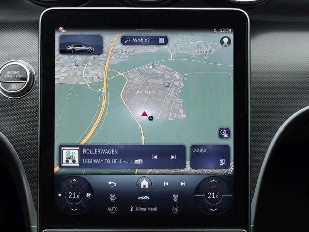 Mercedes-Benz C 220 d AMG MBUX Navi Distronic Kamera Spiegel-P