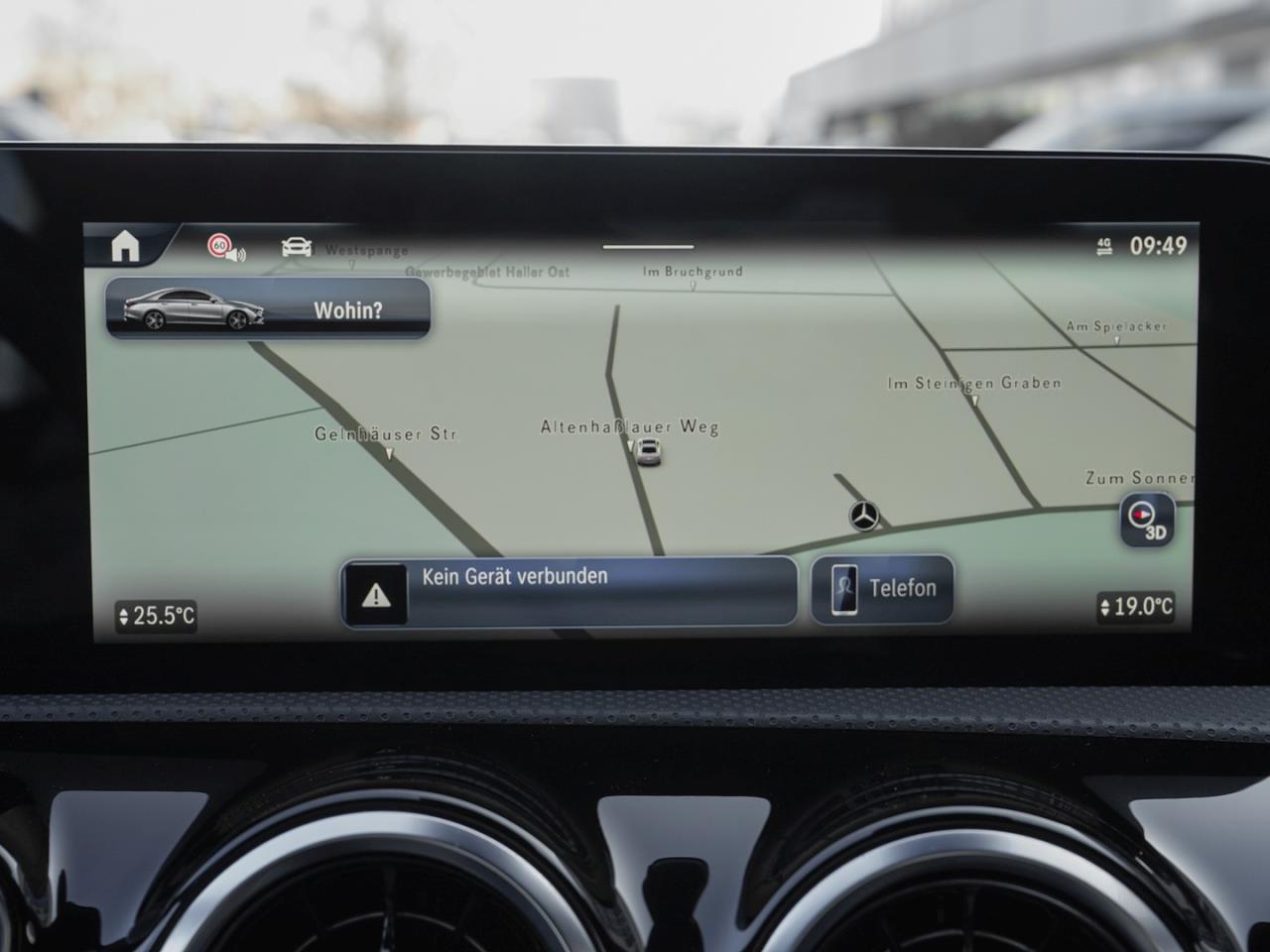 Mercedes-Benz CLA 200 Coupé Progressive Distronic Kamera