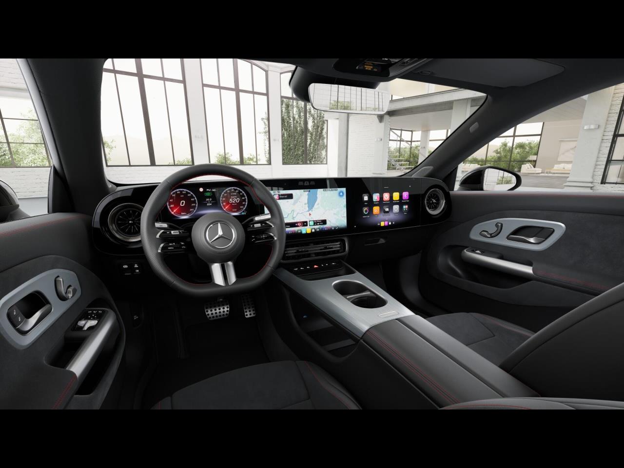 Mercedes-Benz CLA 250+ mit EQ Technologie AMG Night Panorama