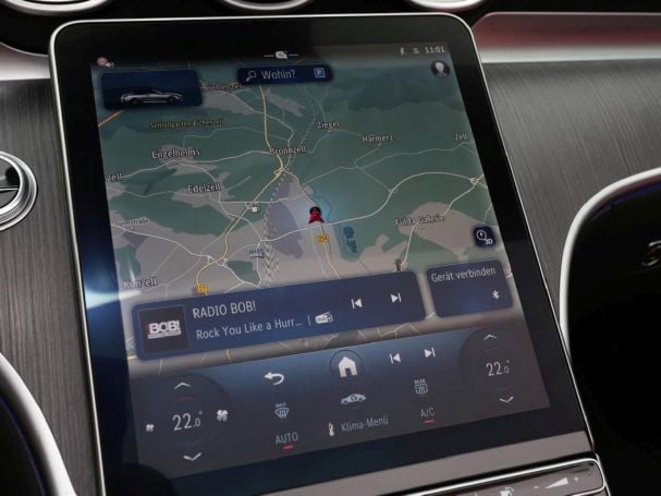 Mercedes-Benz CLE 450 4M Cabrio AMG Night HUD 360° Verdeck rot