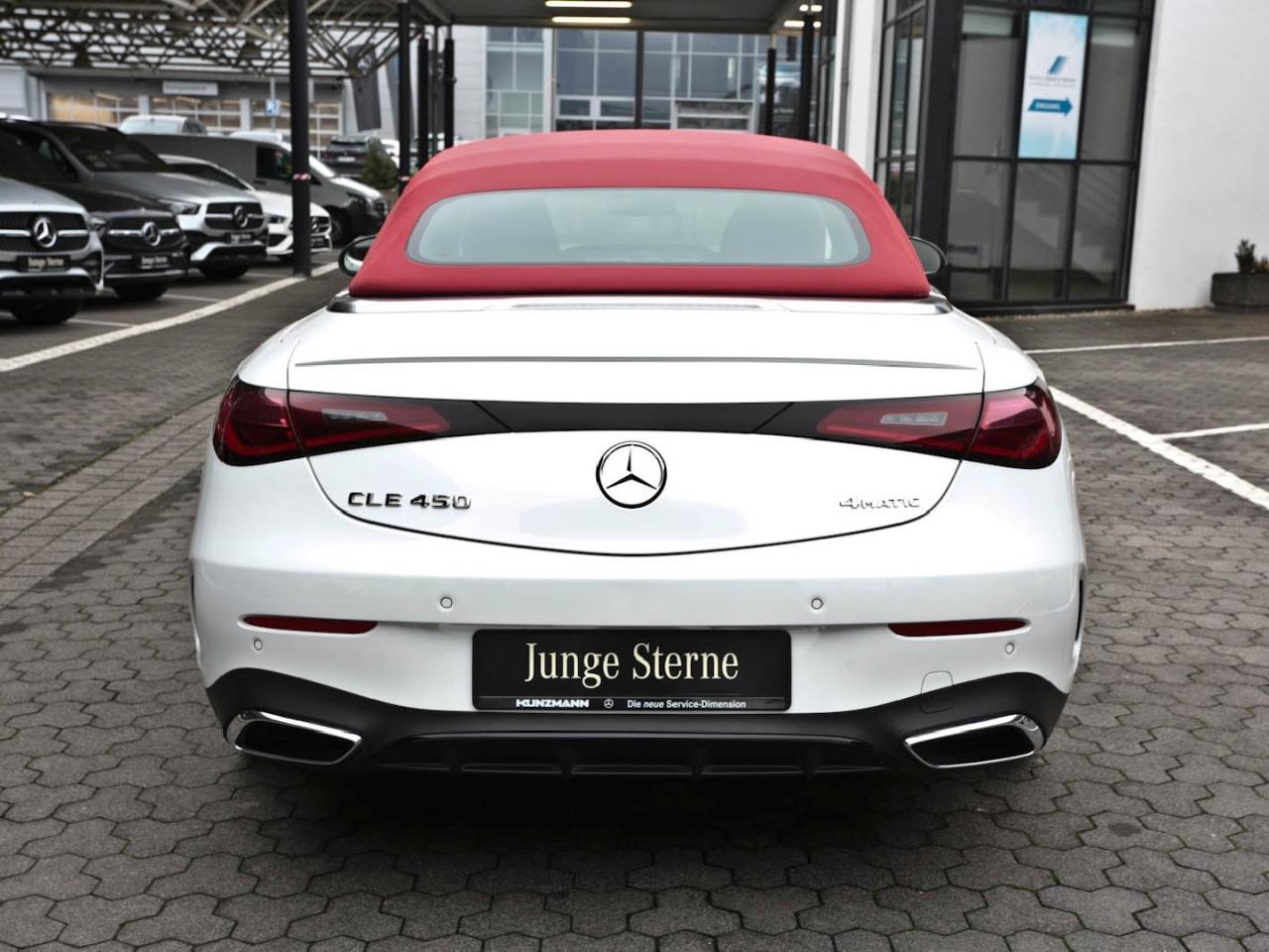 Mercedes-Benz CLE 450 4M Cabrio AMG Night HUD 360° Verdeck rot