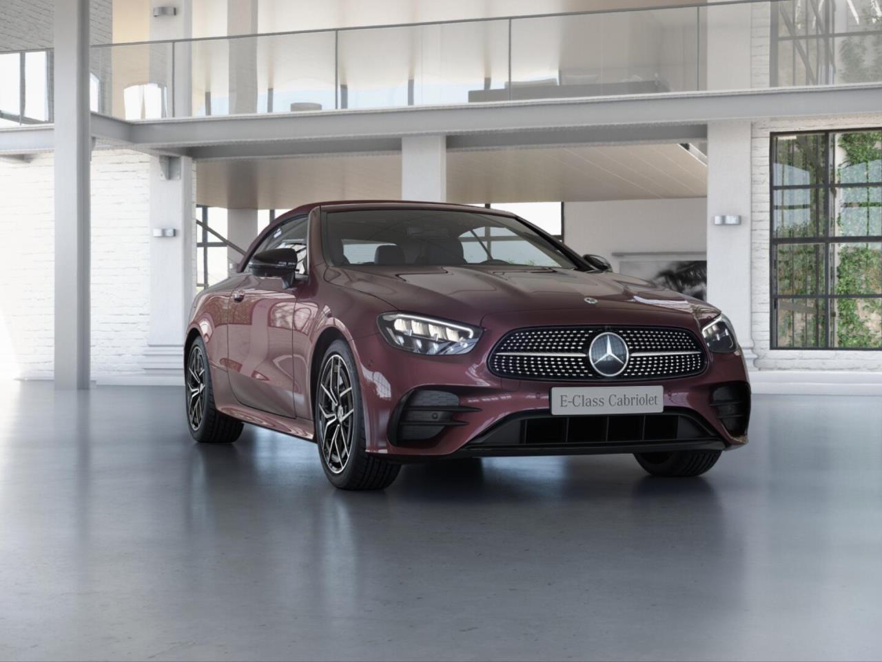 Mercedes-Benz E 220 d Cabrio AMG Night Distronic+ Memory 360°