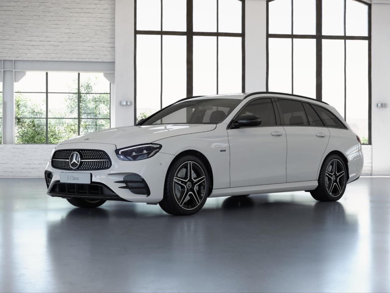 Mercedes-Benz E-Klasse E 300 de T Kombi polarweiss