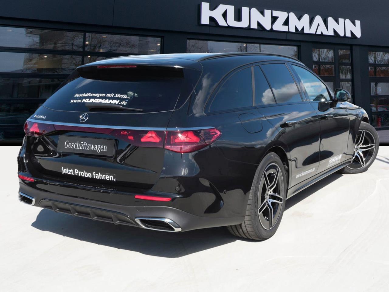 Mercedes-Benz E 220 d T-Modell Taxi AMG Night Panorama Standhzg