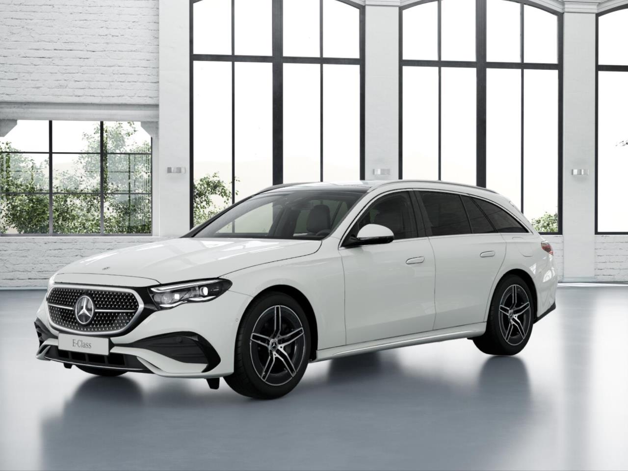 Mercedes-Benz E-Klasse E 300 e T Kombi polarweiss