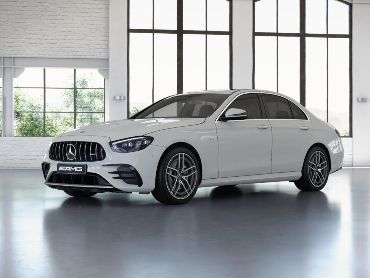 Mercedes-Benz E-Klasse E 53 AMG 4M+ Limousine Limousine polarweiss