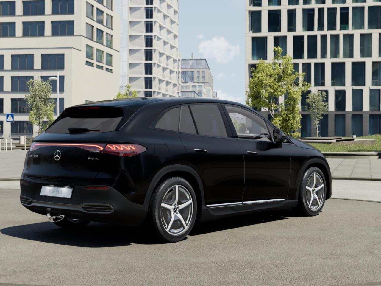 Mercedes-Benz EQE 350 4M SUV AMG Night AHK Panorama 360° Memory