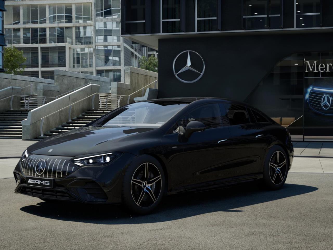 Mercedes-Benz EQE EQE 43 AMG 4M Limousine obsidianschwarz