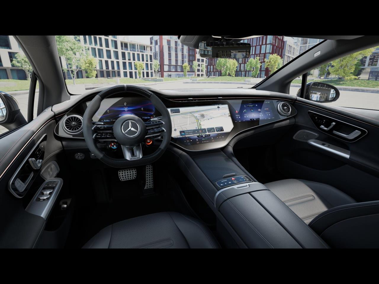 Mercedes-Benz EQE 53 AMG 4M+ Night Panorama SHZ-Fond Distronic Mercedes-Benz EQE 53 AMG 4M+ Night Panorama SHZ-Fond Distronic