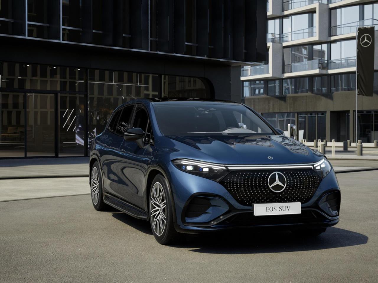 Mercedes-Benz EQS 450 4M SUV AMG Night Panorama SHZ-Fond 360°