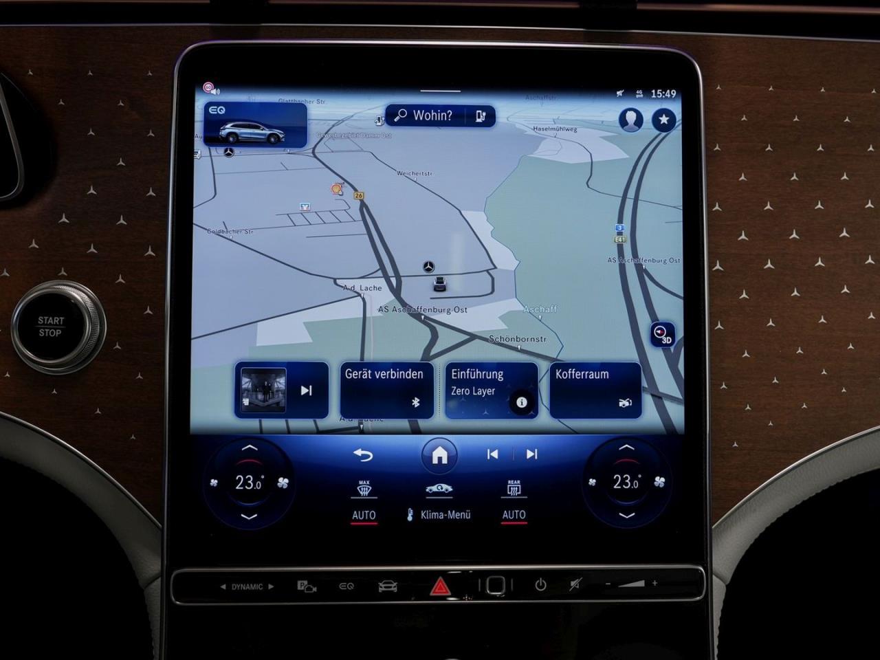 Mercedes-Benz EQS 450+ SUV Electric Art Panorama SHZ-Fond AHK