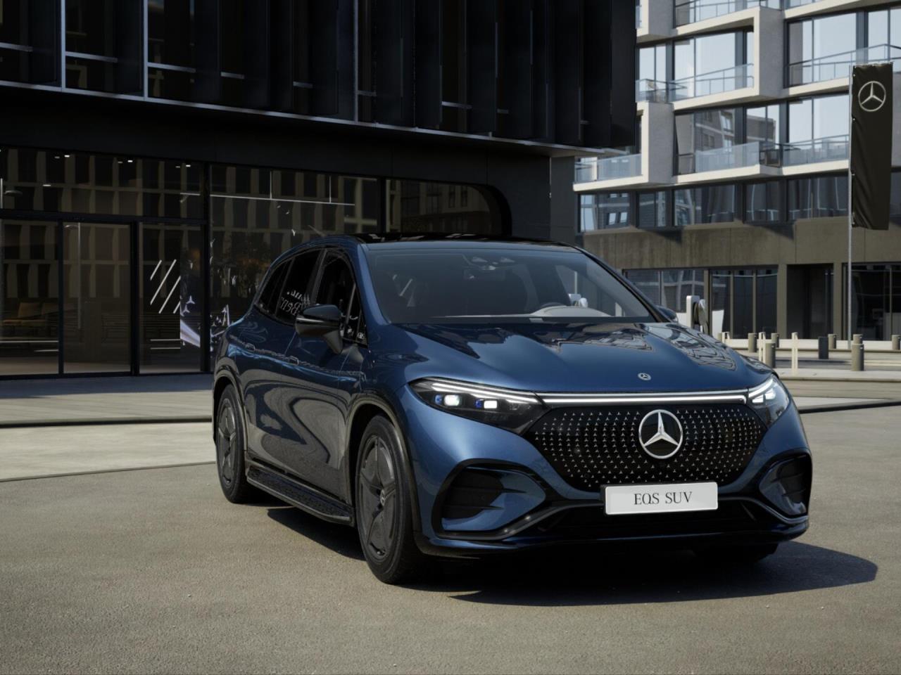 Mercedes-Benz EQS 450+ SUV AMG Night Panorama Distronic+ 360°