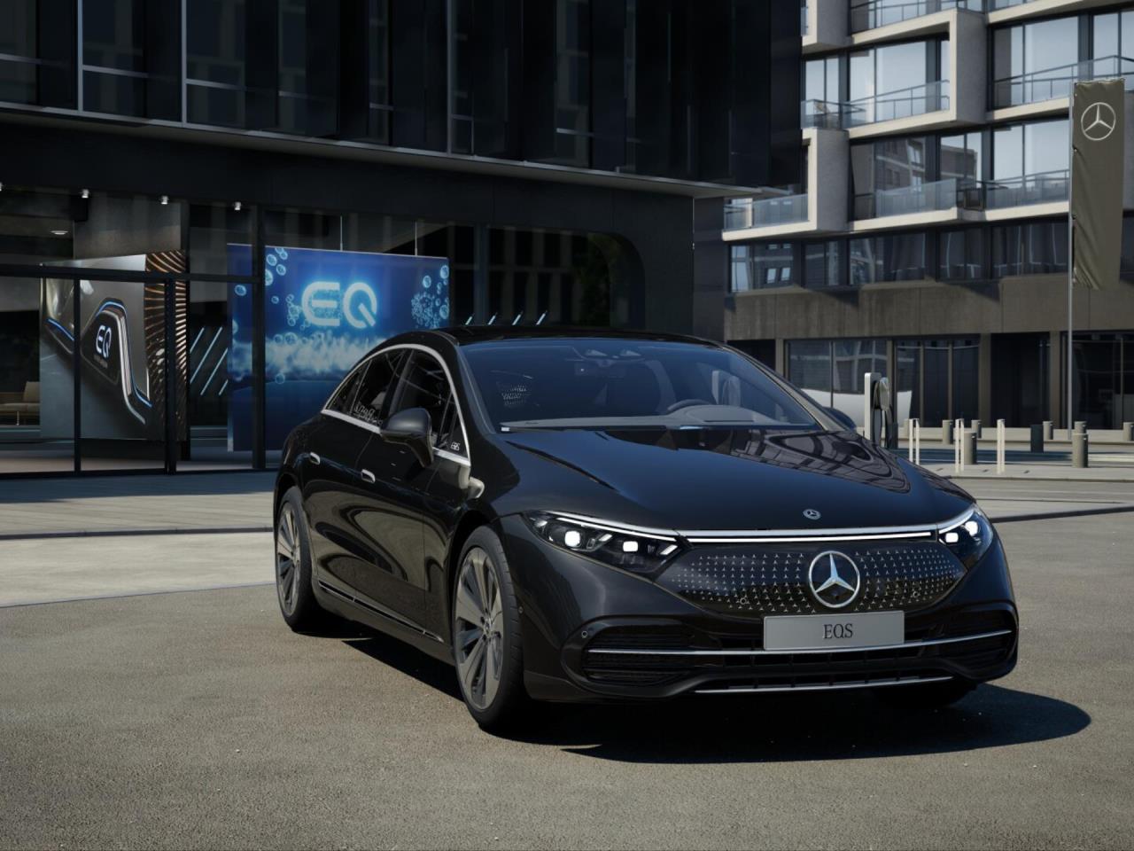 Mercedes-Benz EQS 580 4M Electric Art Distronic+ Panorama 360°