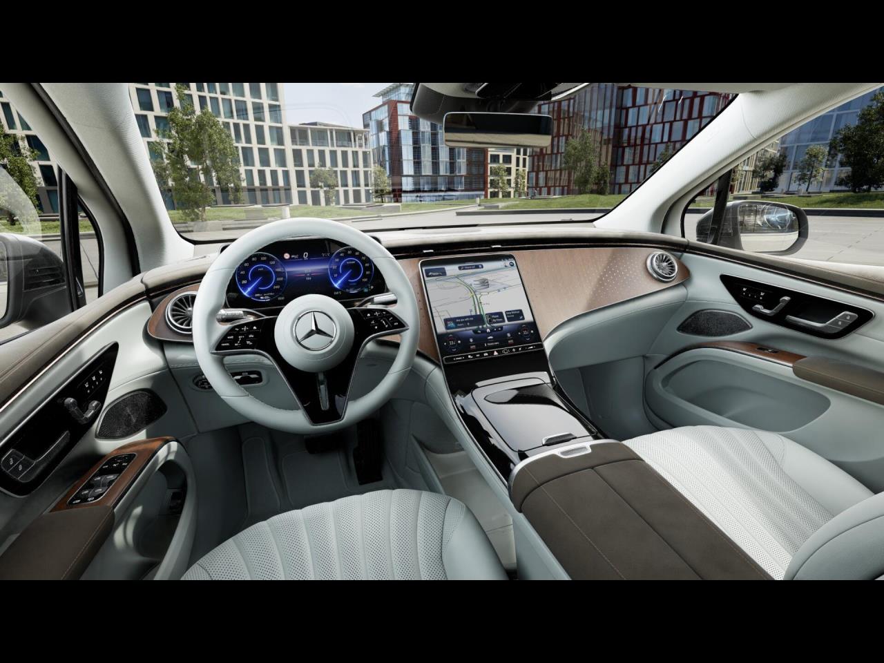 Mercedes-Benz EQS 450+ SUV Electric Art Panorama SHZ-Fond AHK