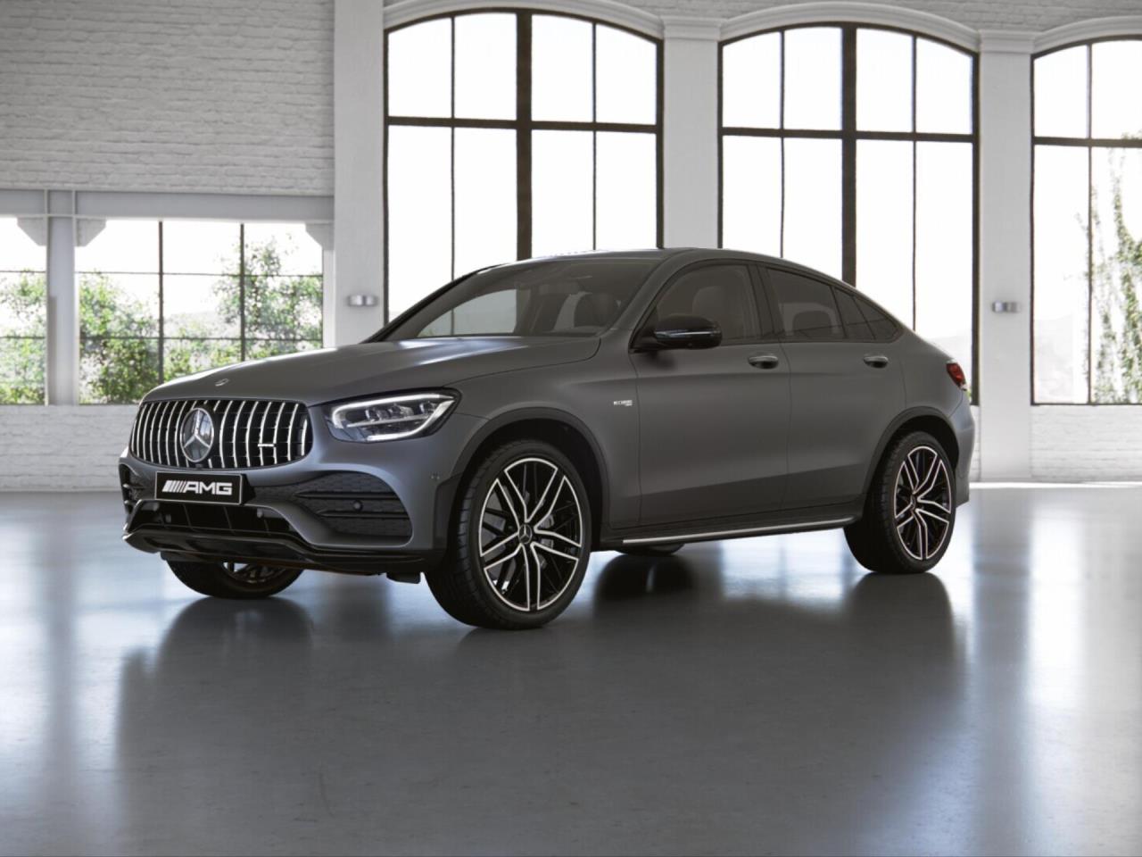 Mercedes-Benz GLC GLC 43 AMG 4M Coupé Coupé MANUFAKTUR selenitgrau magno