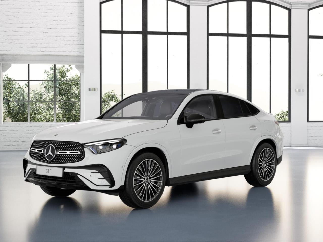 Mercedes-Benz GLC GLC 300 de 4M Coupé Coupé polarweiss