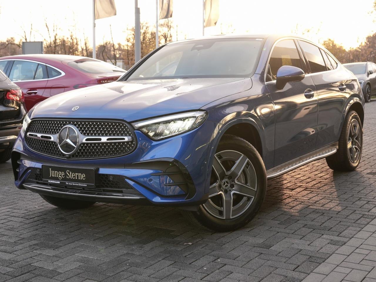 Mercedes-Benz GLC GLC 300 de 4M Coupé Coupé spektralblau