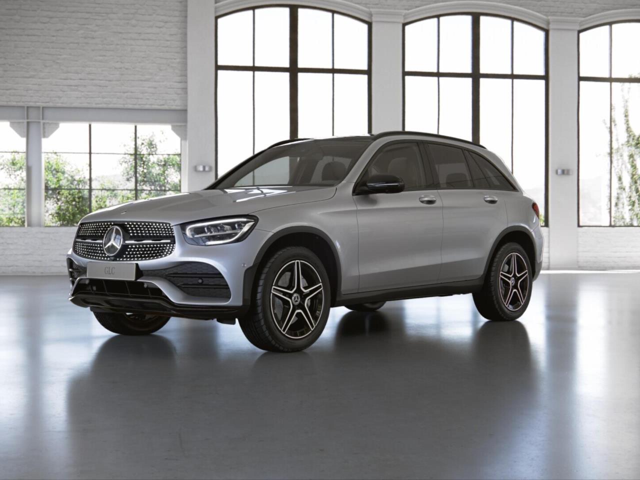 Mercedes-Benz GLC GLC 300 de 4M Geländewagen / SUV hightechsilber metallic