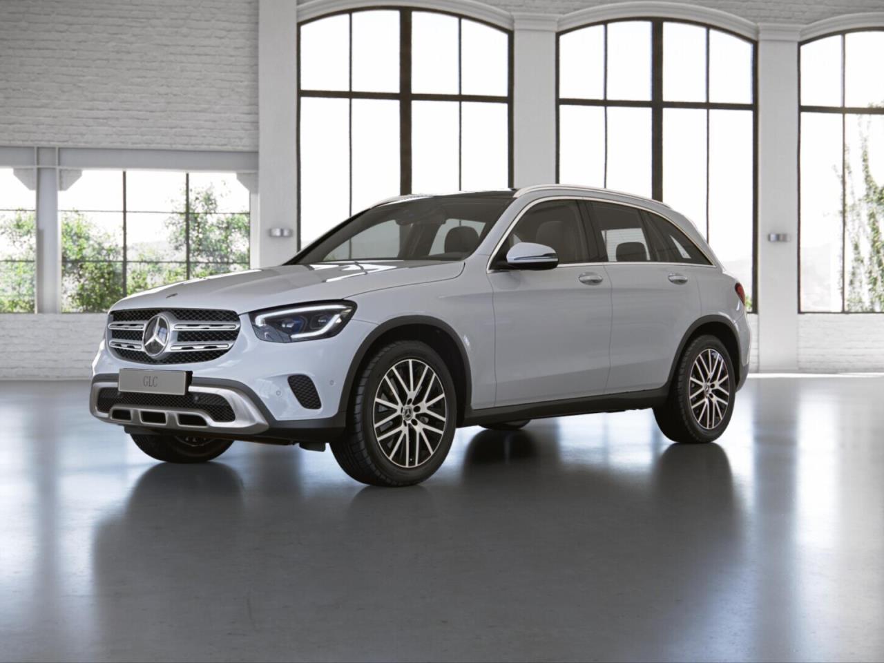 Mercedes-Benz GLC GLC 400 d 4M Geländewagen / SUV polarweiss