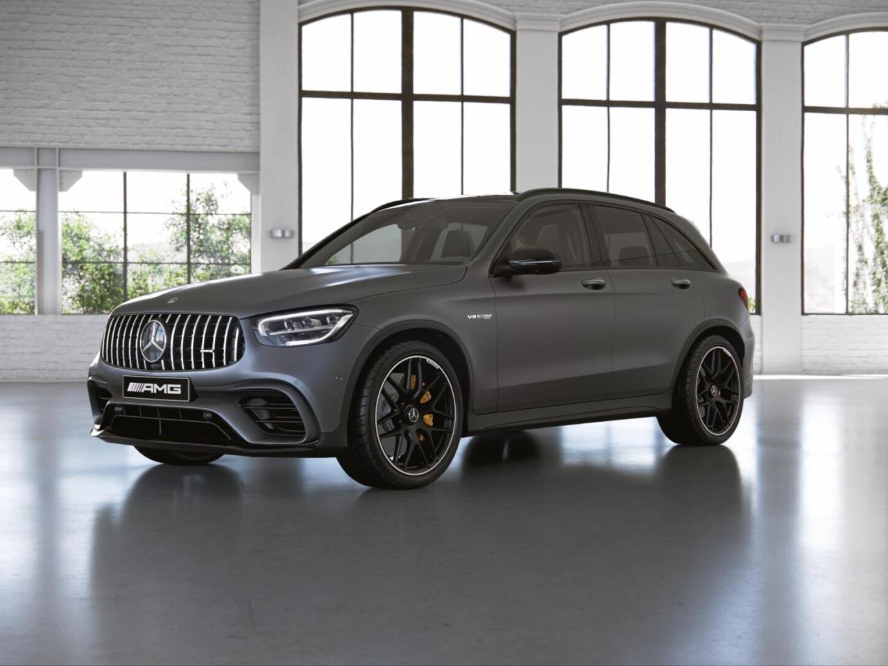Mercedes-Benz GLC GLC 63 AMG S 4M+ Geländewagen / SUV MANUFAKTUR selenitgrau magno