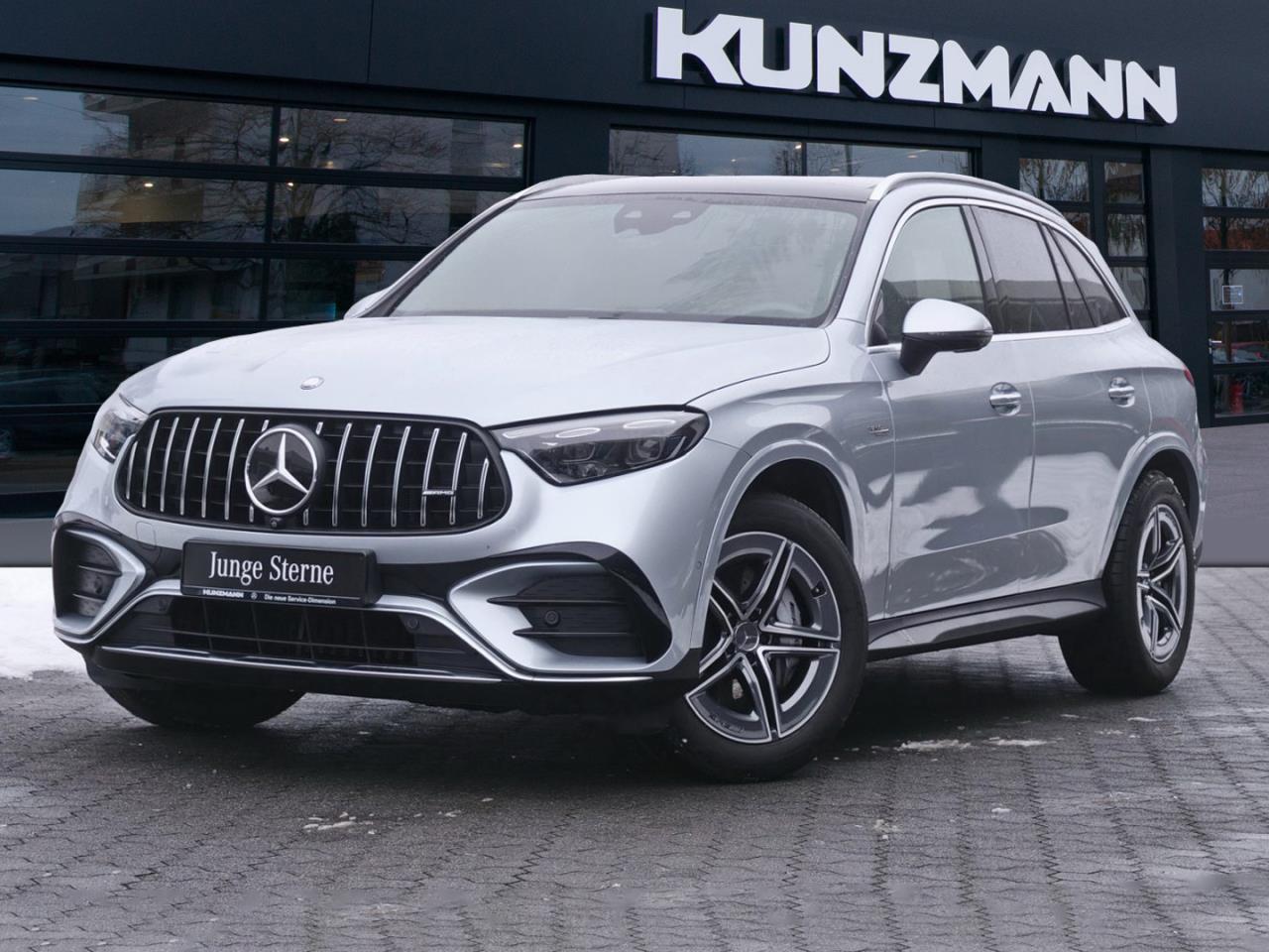 Mercedes-Benz GLC GLC 43 AMG 4M Geländewagen / SUV hightechsilber metallic