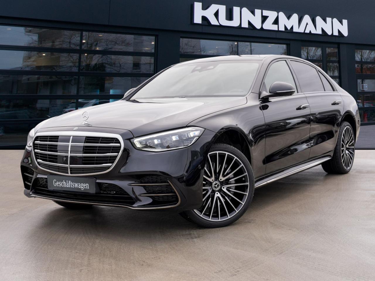 Mercedes-Benz S-Klasse S 450 d 4MATIC Limousine Langversion Limousine obsidianschwarz