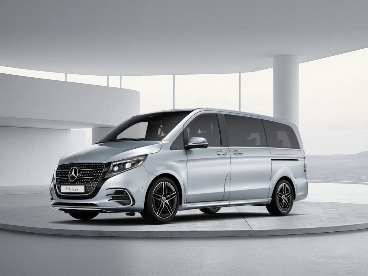 Mercedes-Benz V-Klasse V 300 EXCLUSIVE Lang Van / Kleinbus hightechsilber metallic