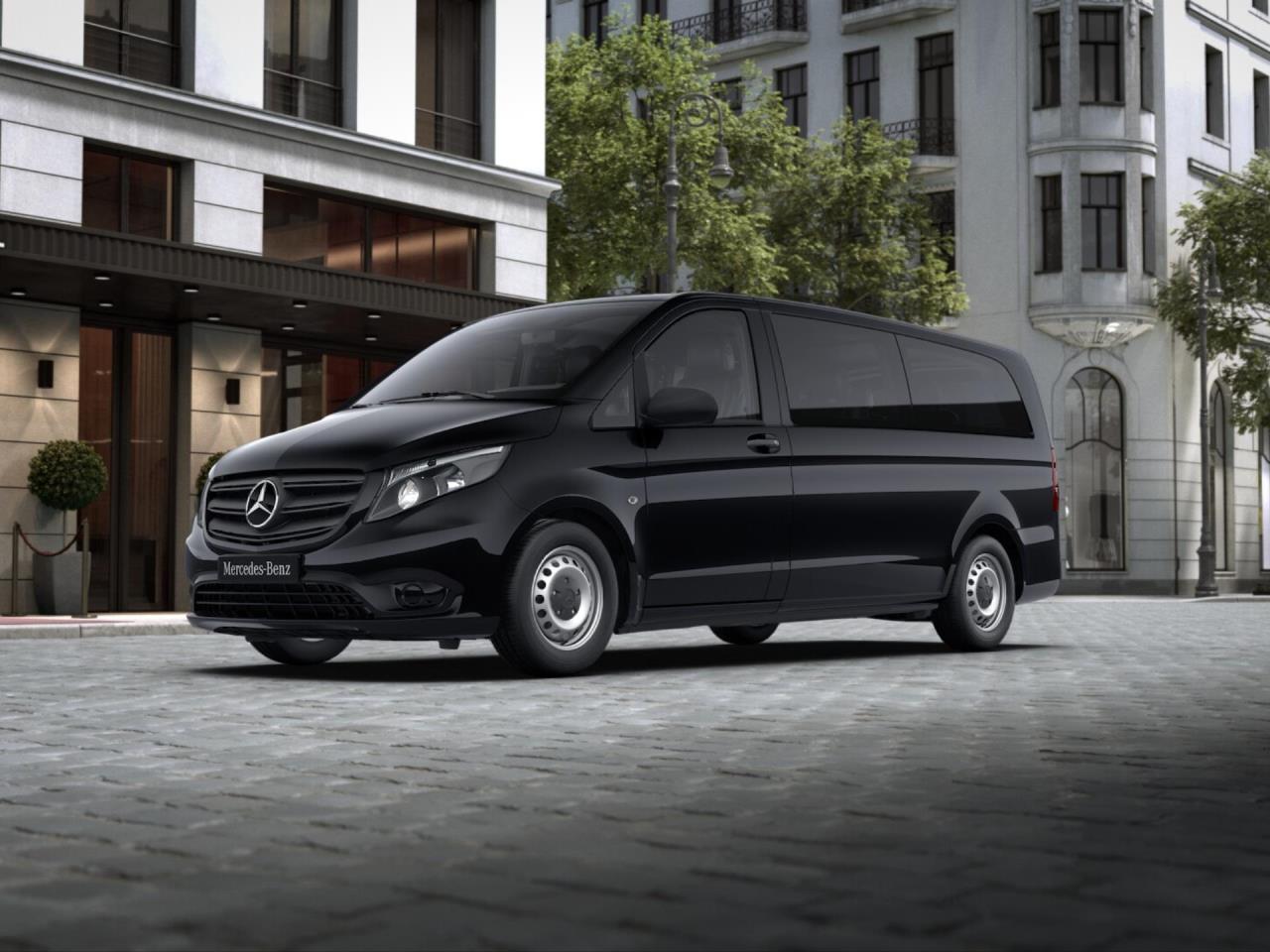 Mercedes-Benz Vito Vito 114 CDI Tourer BASE Extralang Van / Kleinbus obsidianschwarz