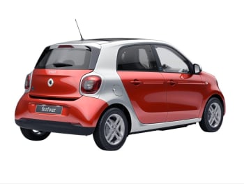 SMART EQ forfour passion Plus 22kW Panorama Kamera