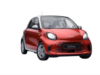 SMART EQ forfour passion Plus 22kW Panorama Kamera