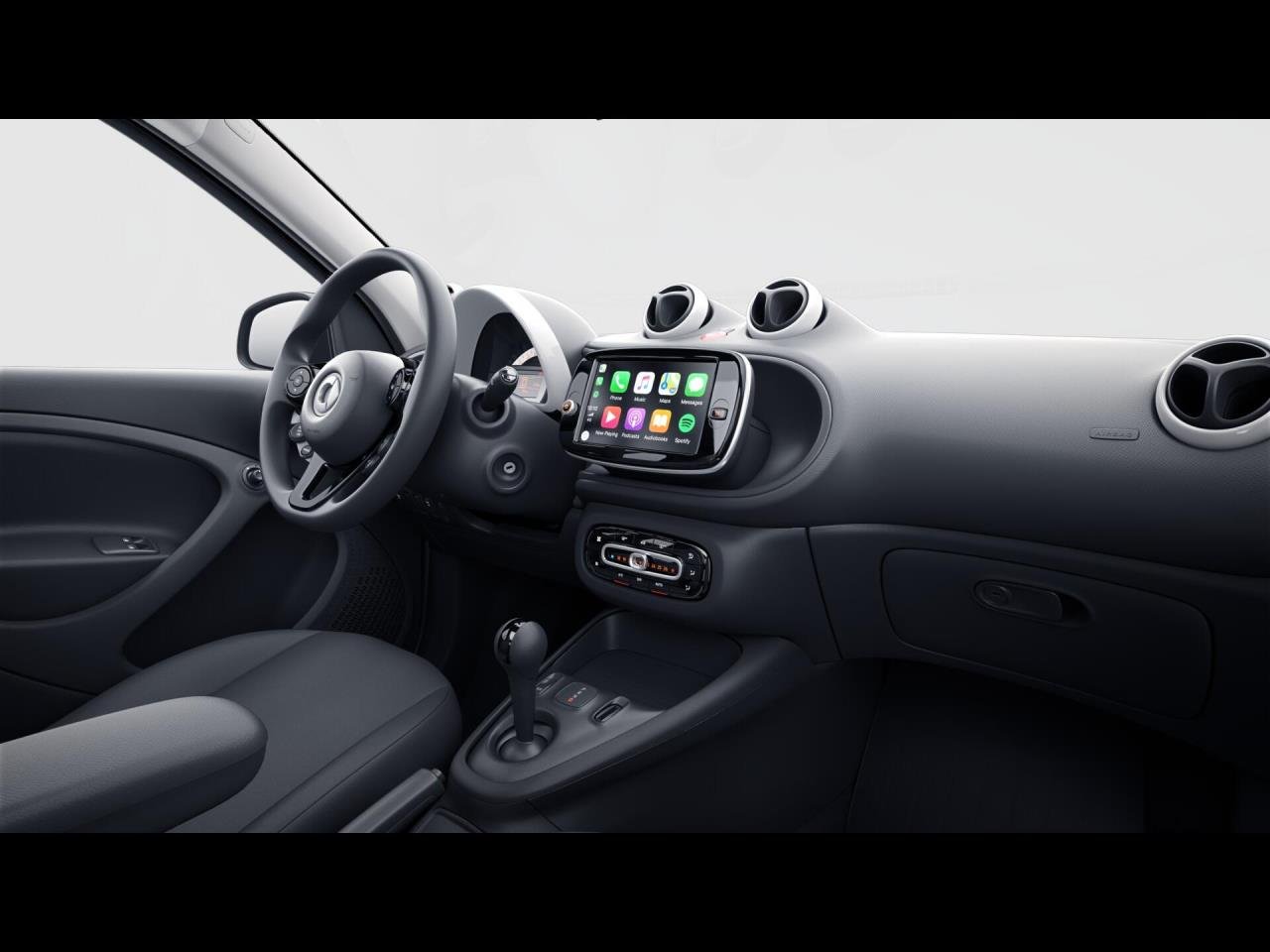 SMART EQ forfour Advanced-Paket Volldach Ladekabel-P