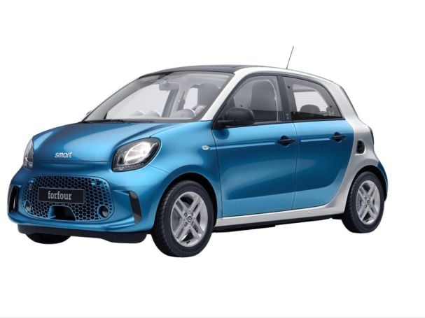 SMART EQ forfour Plus-Paket 22kW Cool & Audio Faltdach