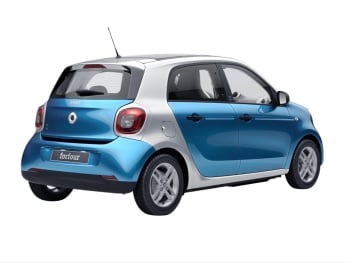 SMART EQ forfour Plus-Paket 22kW Cool & Audio Faltdach