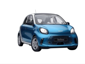 SMART EQ forfour Plus-Paket 22kW Cool & Audio Faltdach