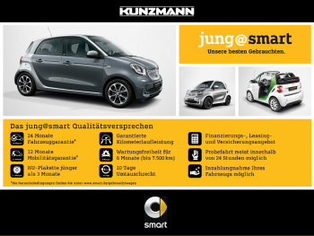 SMART forfour turbo  twinamic passion Cool&Audio Pano 