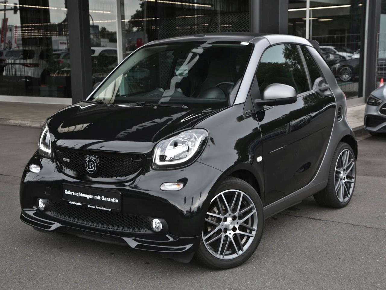 smart fortwo fortwo cabrio Brabus Xclusive Cabrio / Roadster schwarz