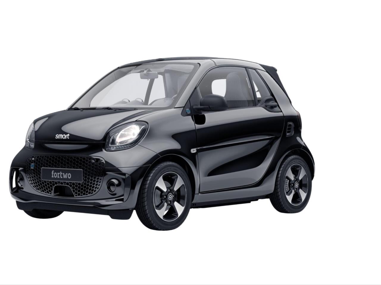 smart fortwo EQ fortwo cabrio Cabrio / Roadster schwarz