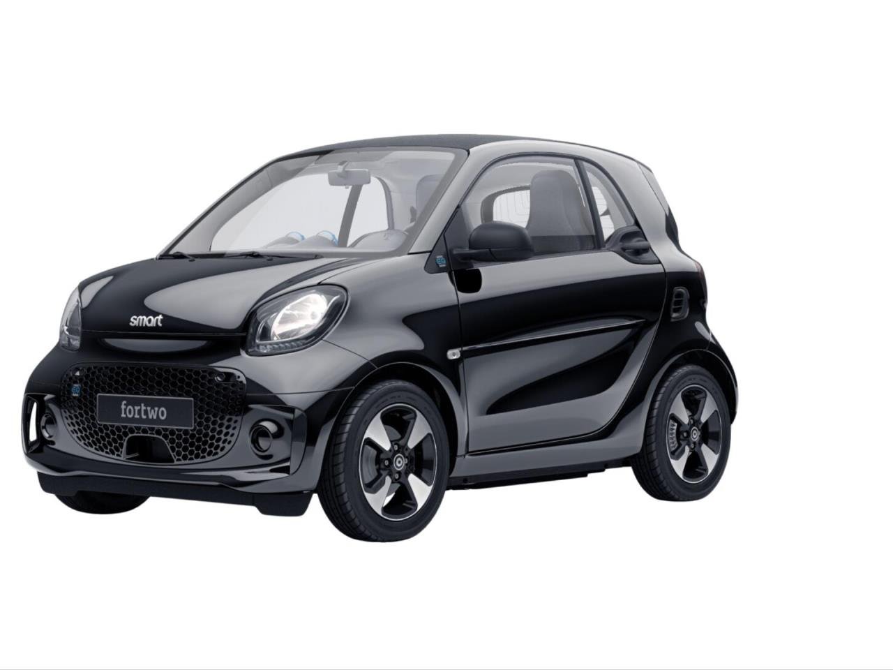 smart fortwo EQ fortwo Coupé schwarz