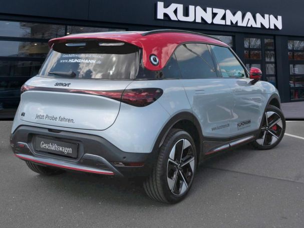 SMART #1 Brabus Panorama-Glasdach HeadUp 360° Sitzhzg SMART #1 Brabus Panorama-Glasdach HeadUp 360° Sitzhzg