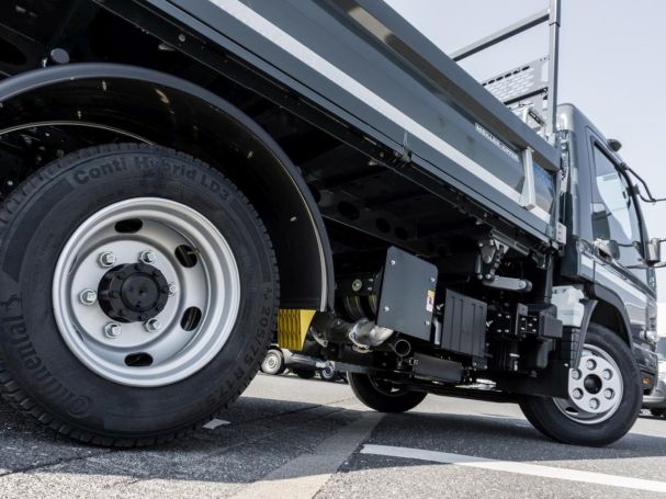 FUSO Canter 7C18 MEILLER TRIGENIUS 3-Seiten-Kipper