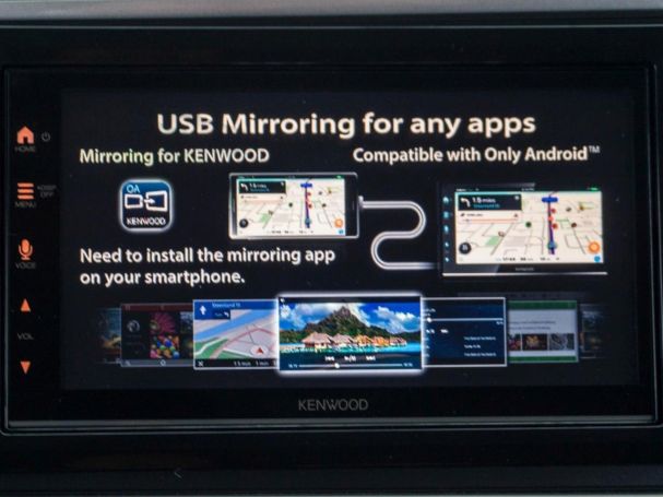 FUSO eCanter 4S15e Hinterkipper DAB+ Apple CarPlay