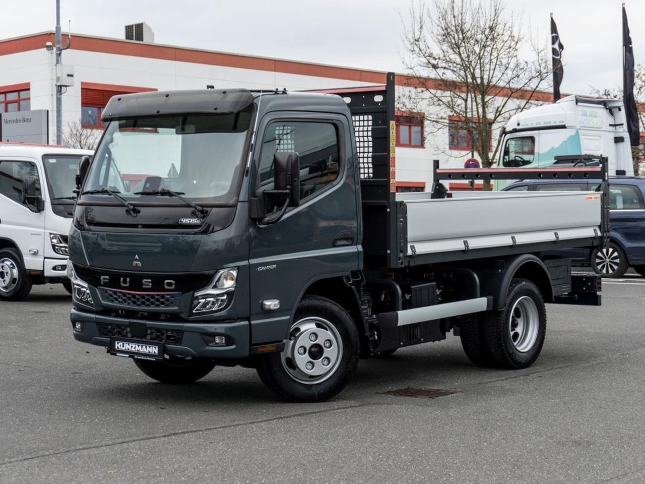 FUSO eCanter 4S15e Hinterkipper DAB+ Apple CarPlay