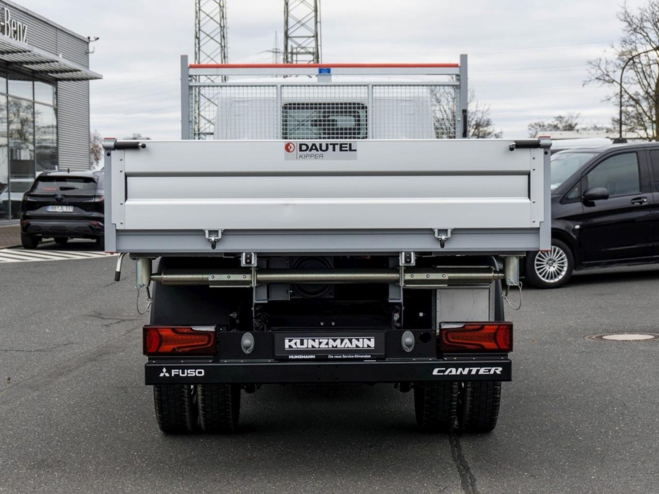 FUSO eCanter 4S15e Dautel 3-Seitenkipper DAB+
