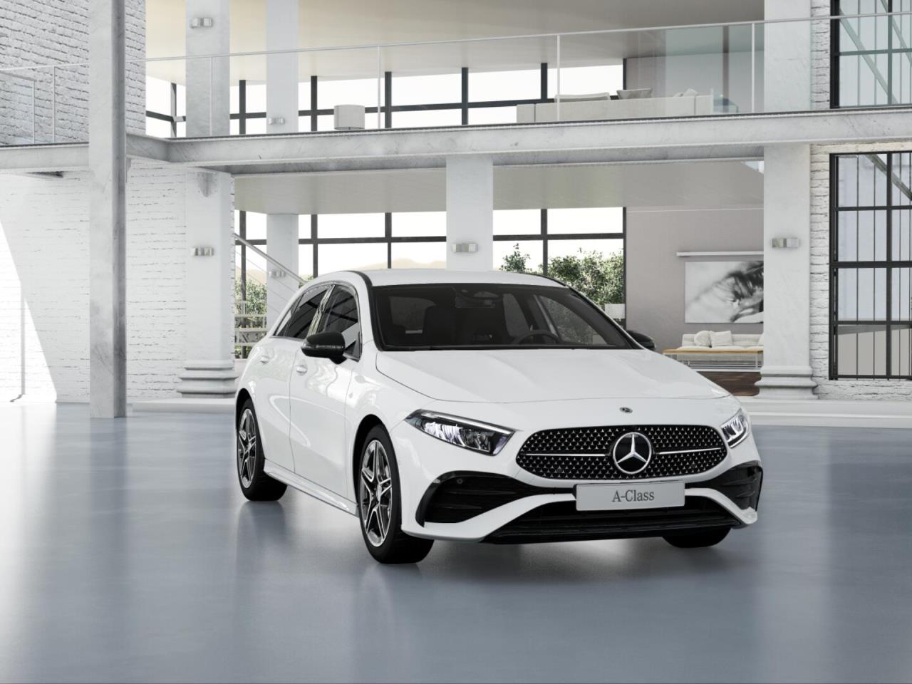 Mercedes-Benz A 180 d AMG Night Kamera SpurH ParkA Ambiente