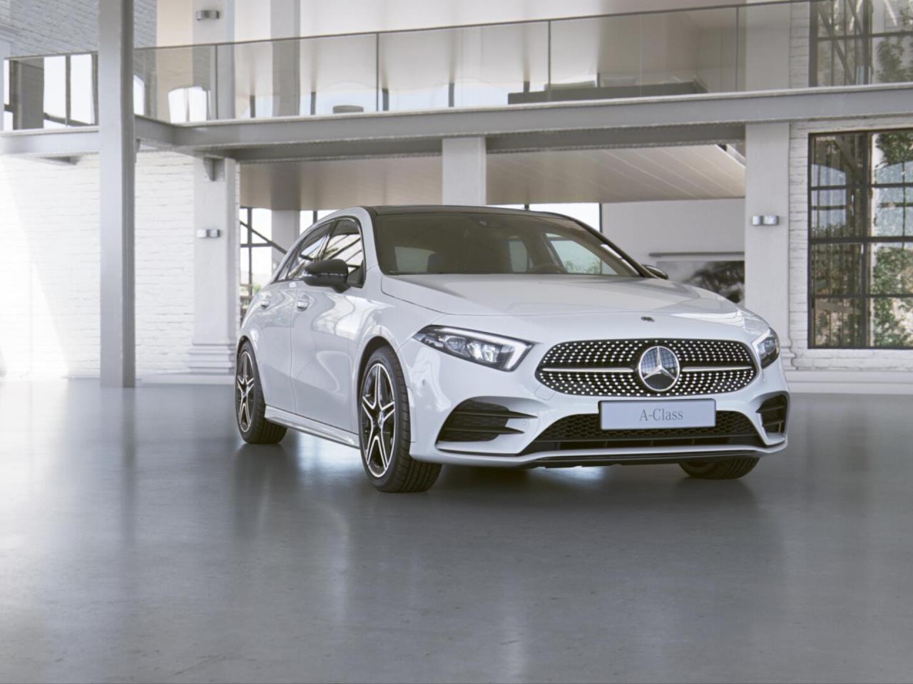 Mercedes-Benz A 250 e  AMG Night Panorama Ambiente Spurhalte