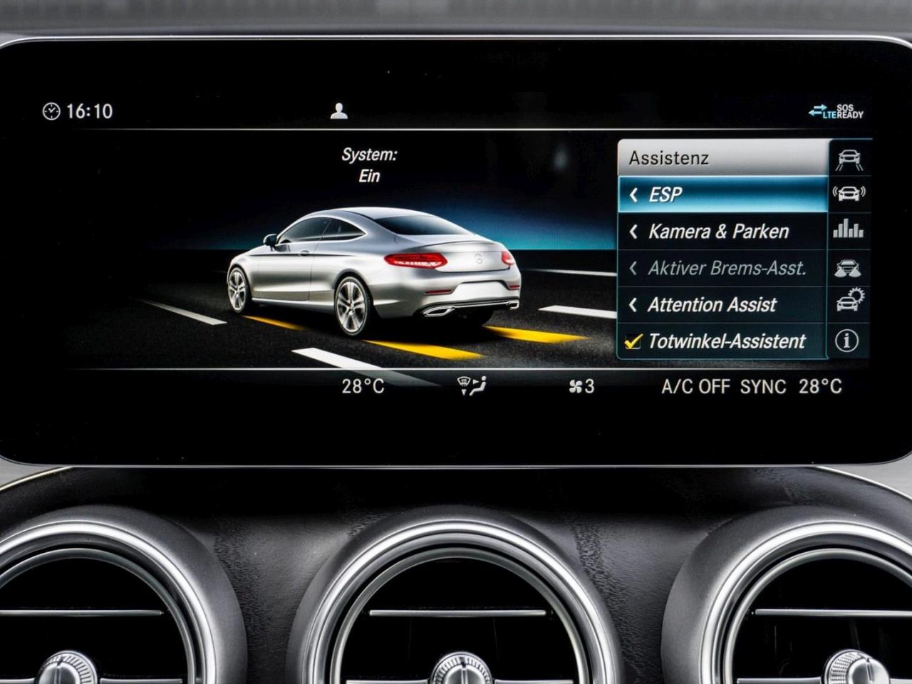 Mercedes-Benz C 200 Coupé AMG Panorama Distronic Kamera