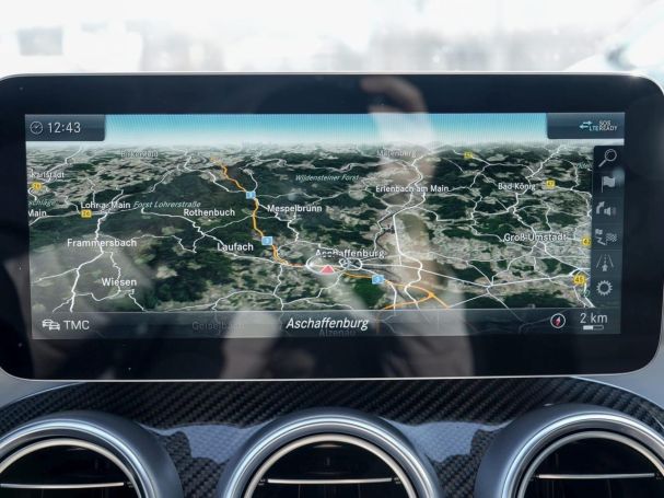 Mercedes-Benz C 43 AMG 4M Coupé Night Panorama Standhzg Carbon