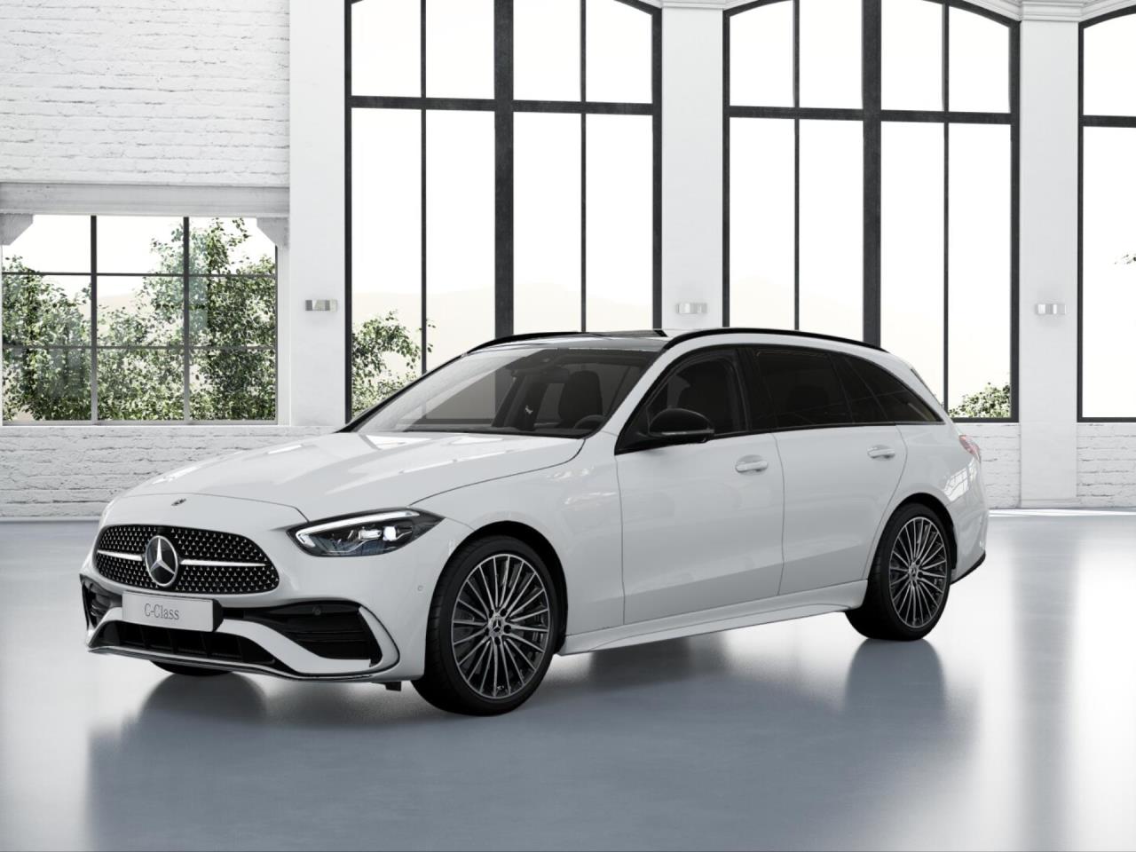 Mercedes-Benz C 180 T-Modell Night AMG Panorama AHK 360°