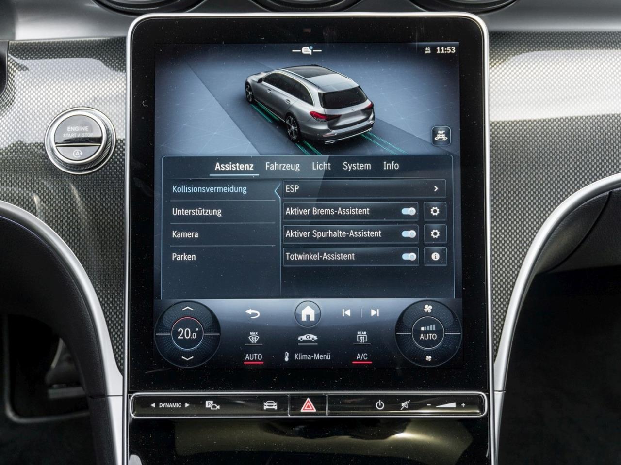 Mercedes-Benz C 220 d 4M T AMG Night Panorama Spurhalte EasyP