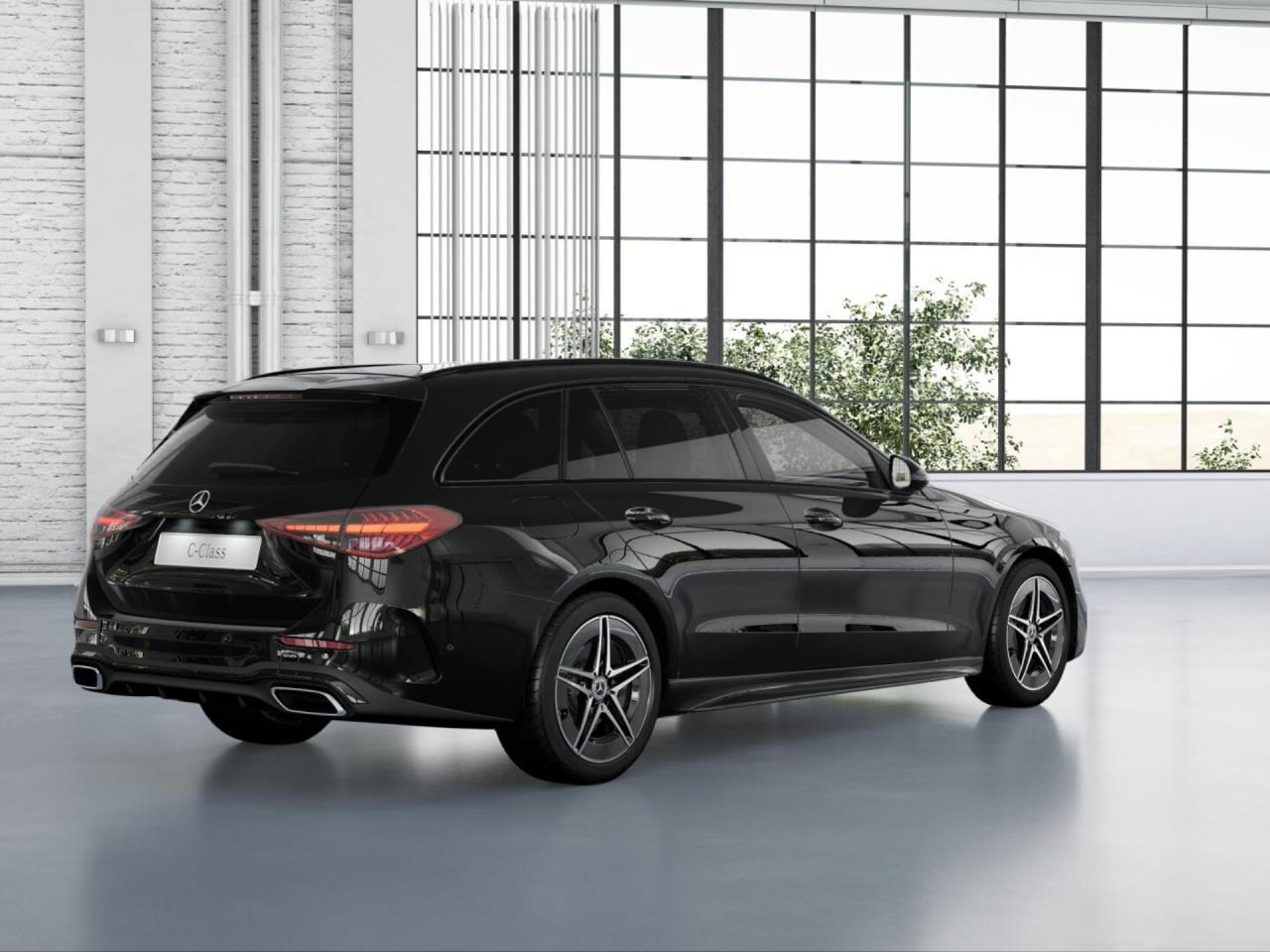 Mercedes-Benz C 220 d 4M T AMG Night Panorama Spurhalte EasyP